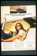 Triumph Dolomite Car 1970s Vintage Retro Advert