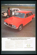 Triumph Dolomite Gt 1970s Vintage Retro Advert