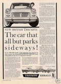 Triumph Herald 1962 Vintage Retro Advert Ads A4 Photo Print