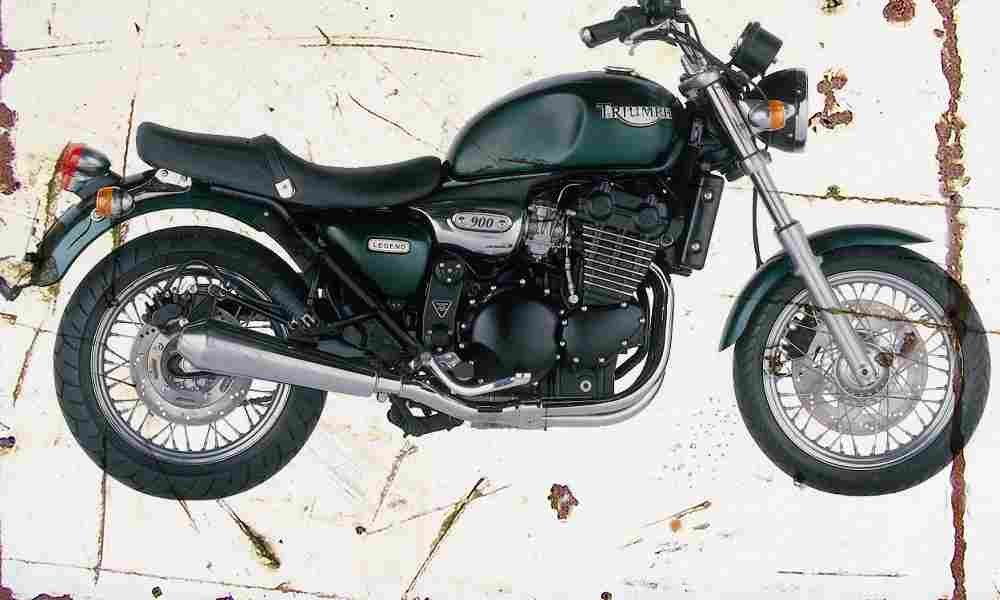 Triumph LegendTT 2000 Aged Vintage A4 Photo Print