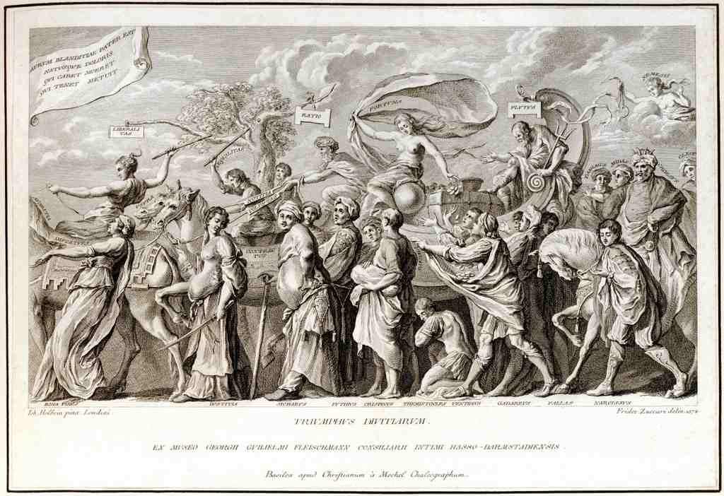 Triumph Of Riches Vintage A4 Photo Print