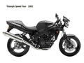 Triumph SpeedFour 2002 motorbike A4 Photo Print