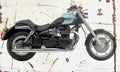 Triumph Speedmaster 2004 Aged Vintage A4 Photo Print
