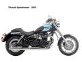 Triumph Speedmaster 2004 motorbike A4 Photo Print