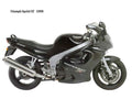 Triumph Sprint ST 1999 motorbike A4 Photo Print