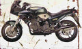 Triumph Sprint900 1993 Aged Vintage A4 Photo Print