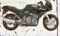 Triumph Sprint900 1995 Aged Vintage A4 Photo Print