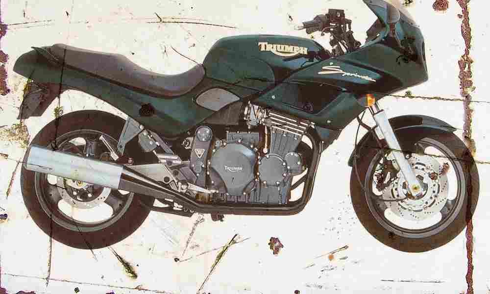 Triumph Sprint900 1995 Aged Vintage A4 Photo Print