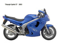 Triumph SprintST 2003 motorbike A4 Photo Print