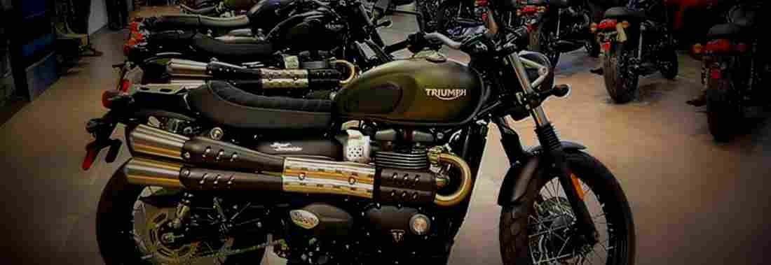 Triumph Street Scrambler 2018 1 825x284 motorbike A4 Photo Print