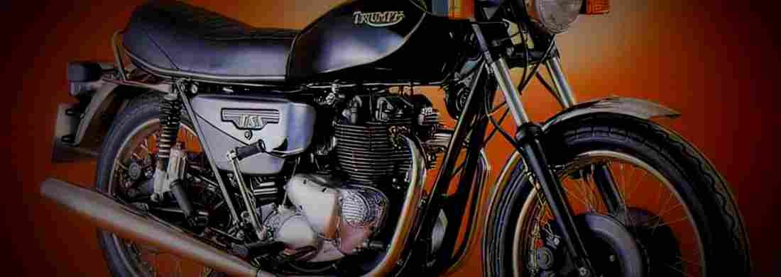 Triumph TSS 1982 1 800x284 motorbike A4 Photo Print