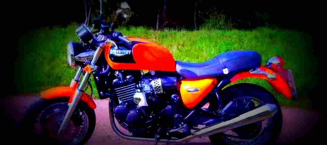 Triumph Thunderbird 2003 1 640x284 motorbike A4 Photo Print