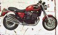 Triumph Thunderbird Sport 1998 Aged Vintage A4 Photo Print