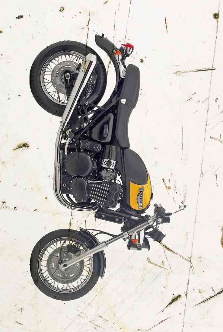 Triumph Thunderbird Sport 2004 aged 2022 A4 Photo Print