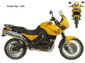 Triumph Tiger 1999 motorbike A4 Photo Print