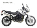 Triumph Tiger 2004 motorbike A4 Photo Print