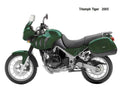 Triumph Tiger 2005 motorbike A4 Photo Print