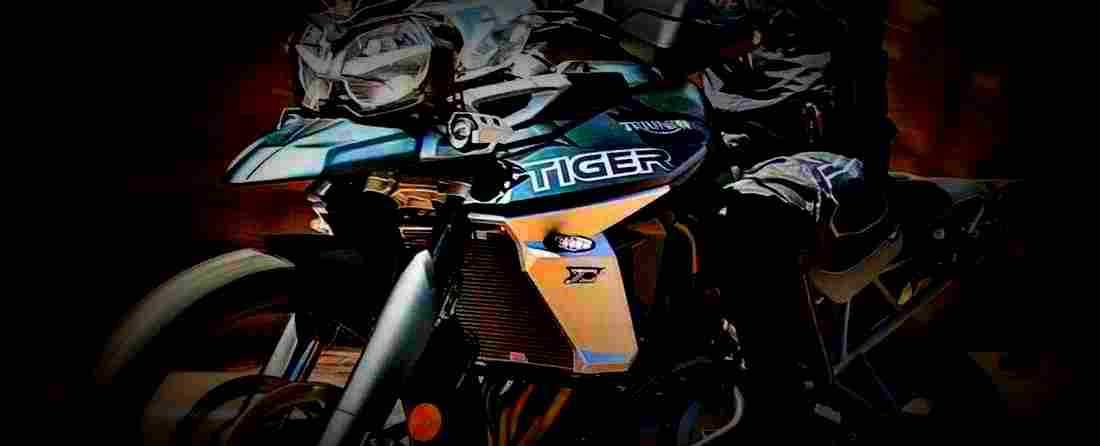 Triumph Tiger 800 XCA 2018 1 700x284 motorbike A4 Photo Print
