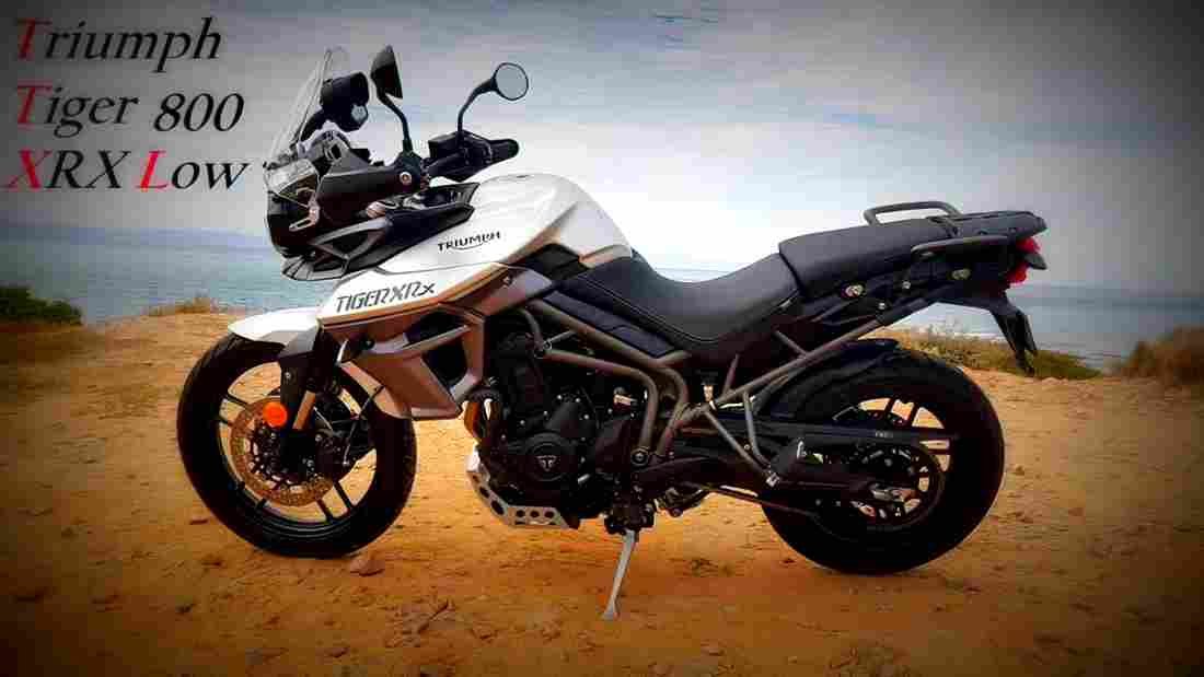 Triumph Tiger 800 XRx 2017 2 motorbike A4 Photo Print