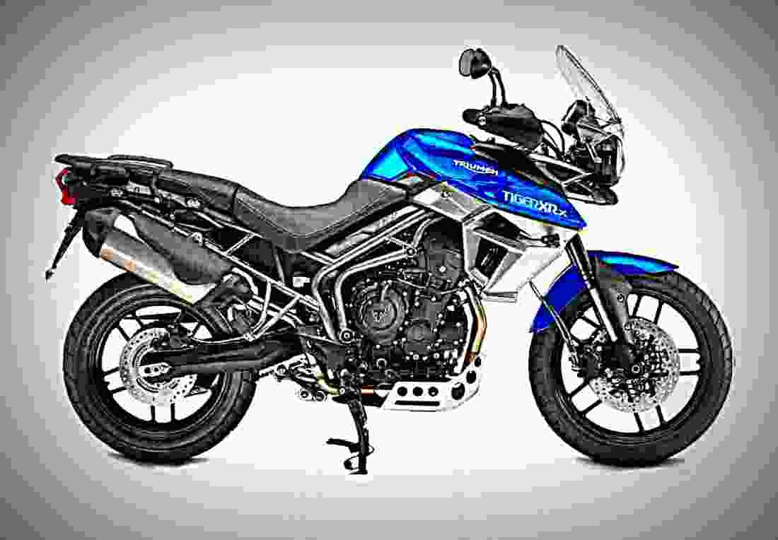 Triumph Tiger 800 XRx Low 2017 3 motorbike A4 Photo Print