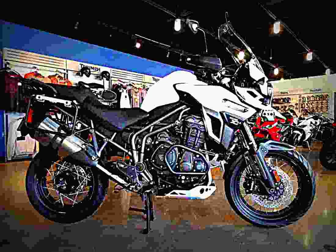 Triumph Tiger Explorer XCa 2017 1 motorbike A4 Photo Print