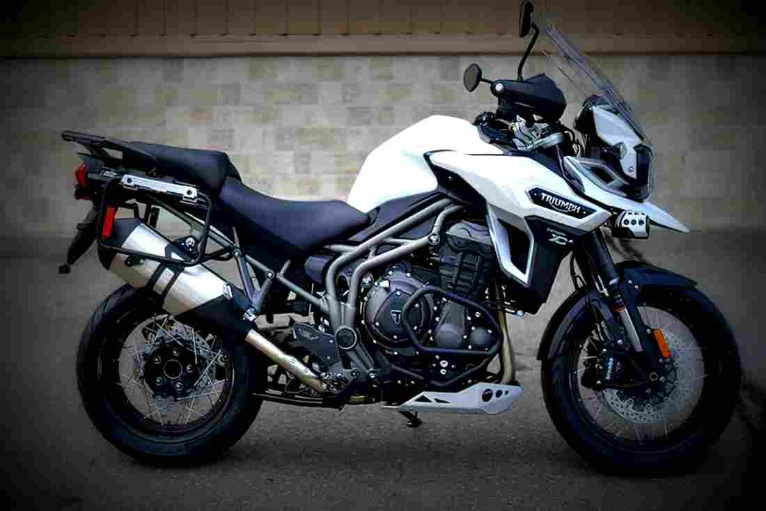 Triumph Tiger Explorer XCa 2017 3 motorbike A4 Photo Print