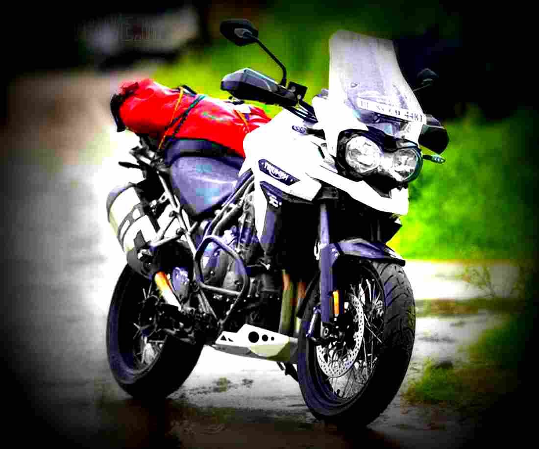 Triumph Tiger Explorer XCx 2017 3 motorbike A4 Photo Print
