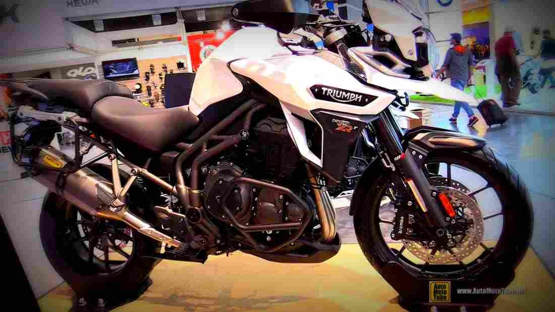 Triumph Tiger Explorer XR 2017 3 motorbike A4 Photo Print