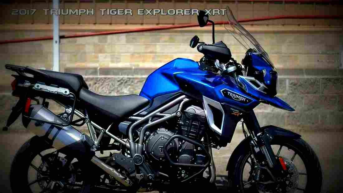Triumph Tiger Explorer XRt 2017 1 motorbike A4 Photo Print