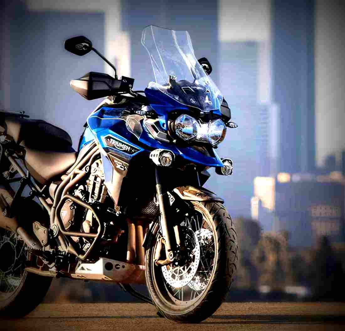 Triumph Tiger Explorer XRx Low 2017 2 motorbike A4 Photo Print