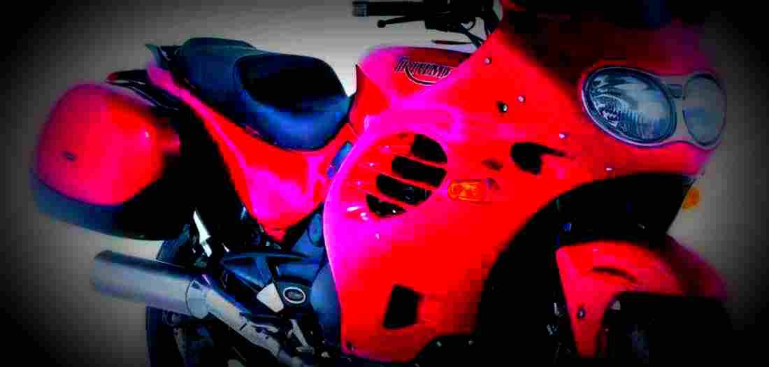 Triumph Trophy 900 2001 1 595x284 motorbike A4 Photo Print