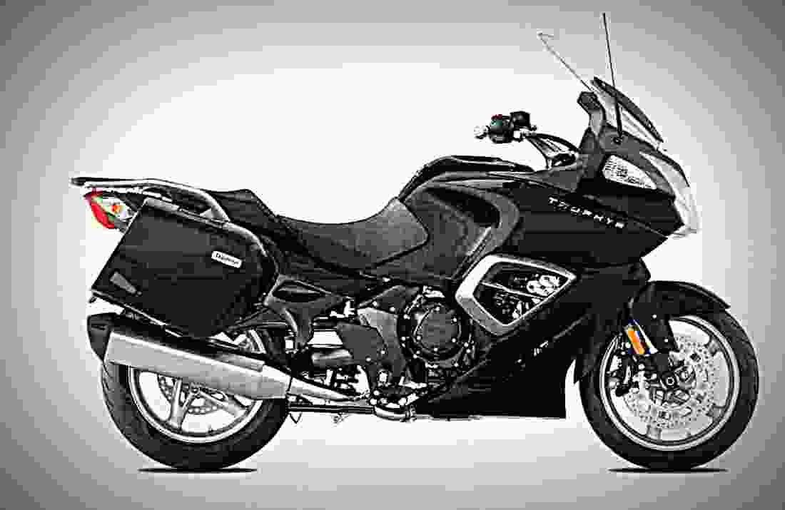 Triumph Trophy SE 2017 1 motorbike A4 Photo Print