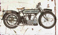 Triumph model R 1923 Aged Vintage A4 Photo Print