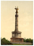 Triumphal Column Berlin Vintage A4 Photo Print