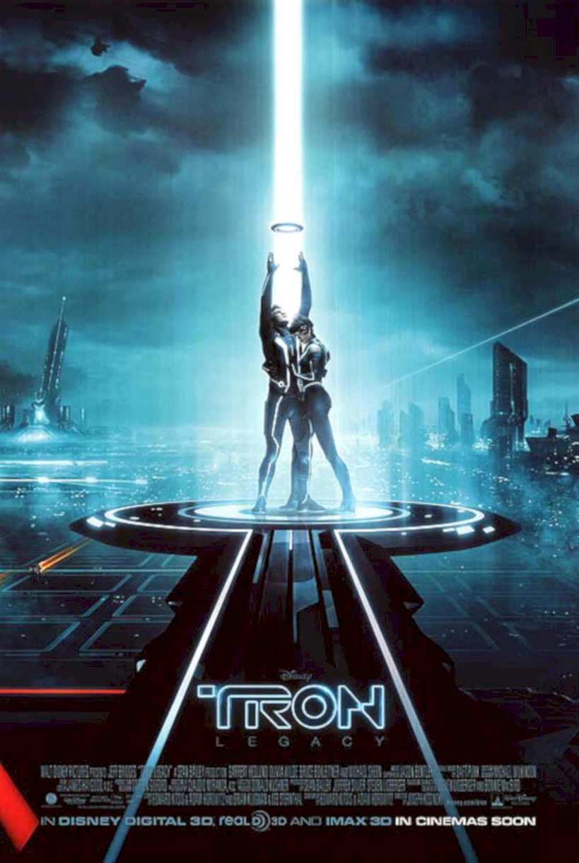 Tronlegacy4 Vintage Retro Advert Poster A4 Photo Print