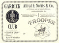 Trooper Whiskey Flyer Vintage Retro Advert Ads A4 Photo Print