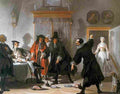 Troost The Mathematicians Art A4 Photo Print