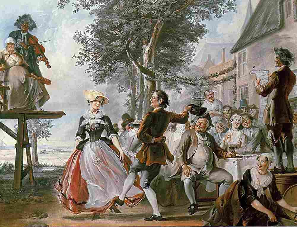 Troost The Wedding of Kloris and Roosje Art A4 Photo Print