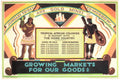Tropical Africa Trade 1930s Vintage Retro Advert Poster