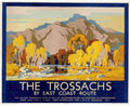 Trossachs Vintage Retro Advert Poster A4 Photo Print
