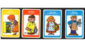 Trotter Manuscripts Cards 1950s Vintage Retro Advert Poster