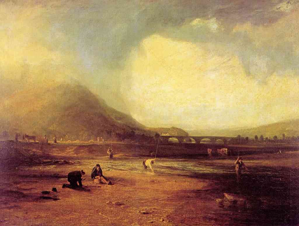 Trout Fishing Joseph Mallord Turner A4 Photo Print