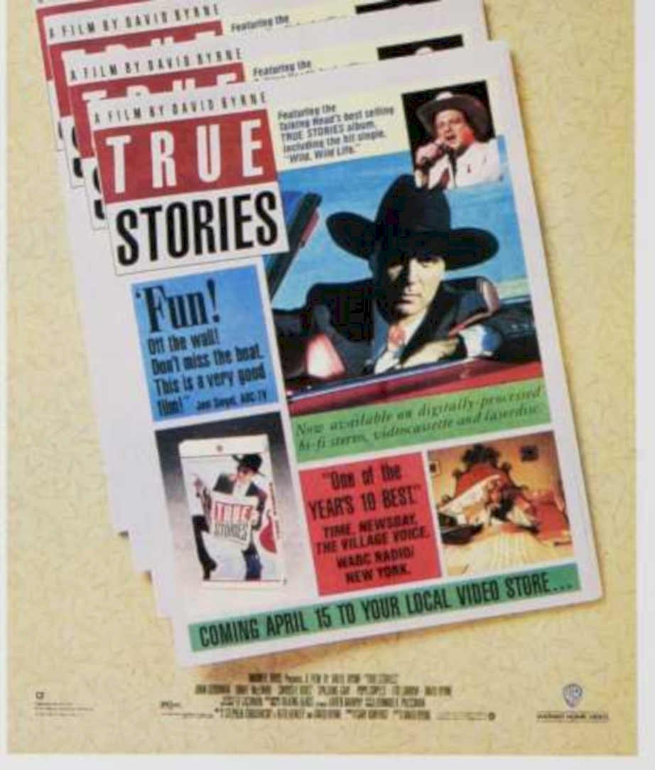 True Stories Ryan Vintage Retro Advert Ads A4 Photo Print