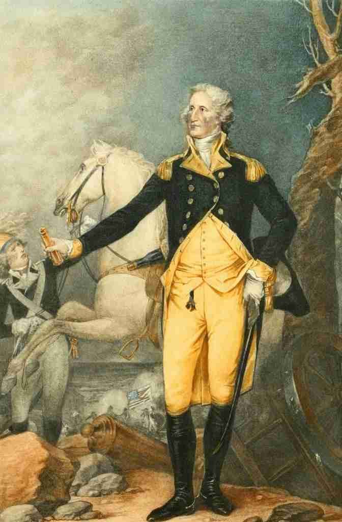 Trumbull John 1756 1843 George Washington 1900 Portrait of Washington A4 Photo Print