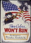 Trumpet Flag Soldier Vintage Retro Advert Poster A4 Photo Print