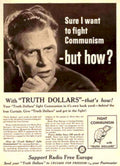 Truth Dollars Schuler 1950s Vintage Retro Advert Poster