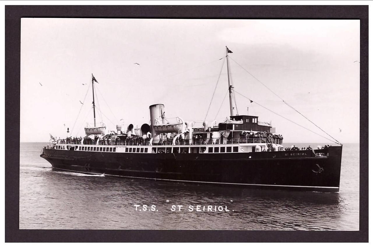 Tss St Seiriol Liverpool & N Wales Ss Co Steam ship A4 Photo Print