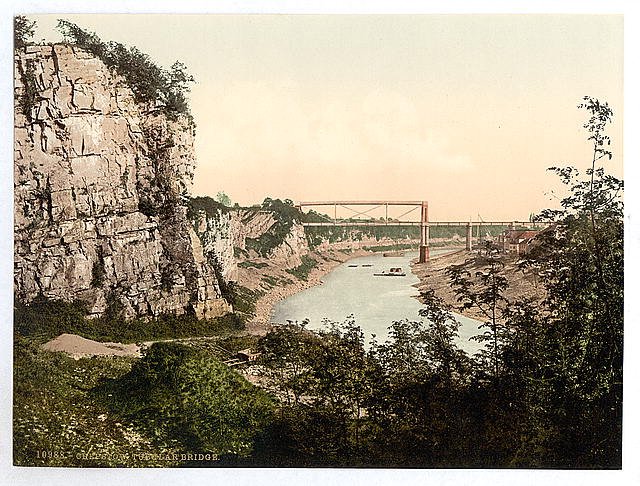 Tubular Bridge Chepstow Vintage A4 Photo Print