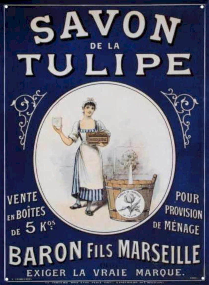 Tulip Soap Box Vintage Retro Advert Ads A4 Photo Print