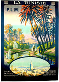 Tunisie Advert A4 Photo Print
